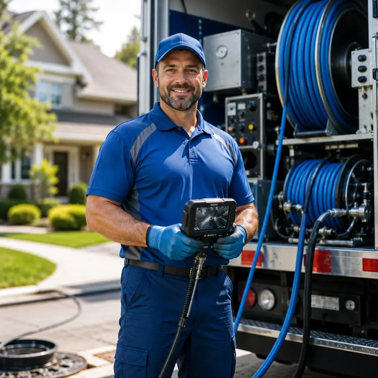 Local outdoor drain cleaning specialists in Harford, NY